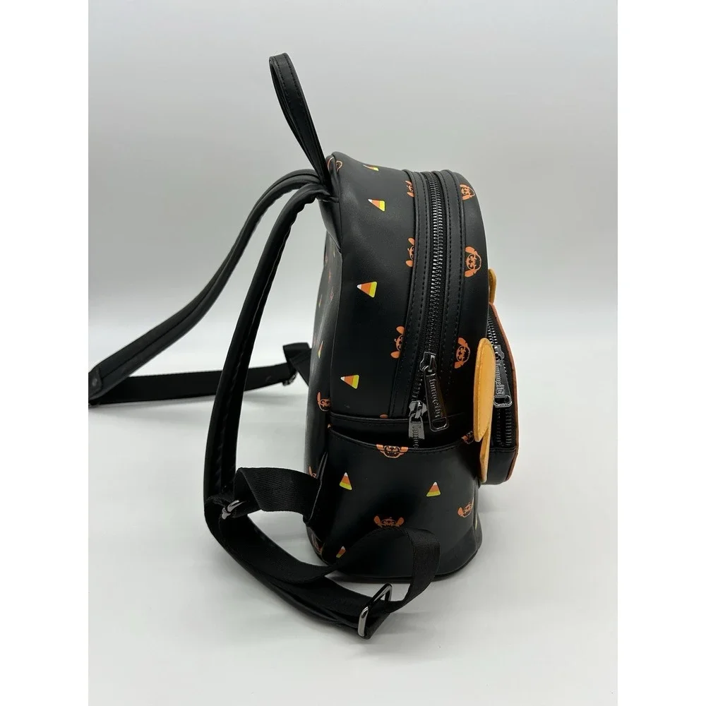 Disney Loungefly Boxlunch Exclusive Stitch Jack-o'-Lantern Pumpkin Mini Backpack